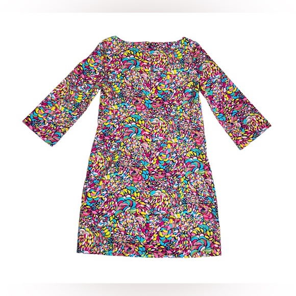 Lilly Pulitzer 3/4 flared sleeve women’s dress size 6 - Picture 1 of 17